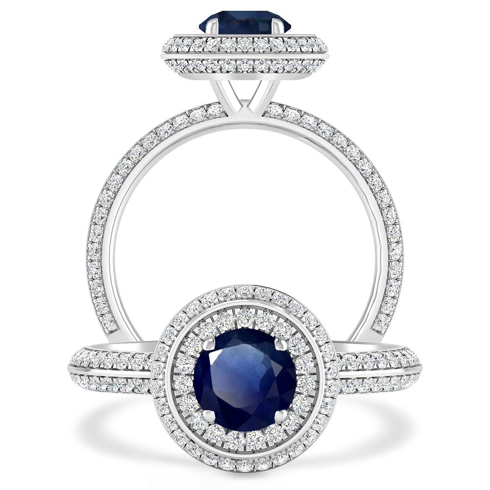 White Gold - Sapphire