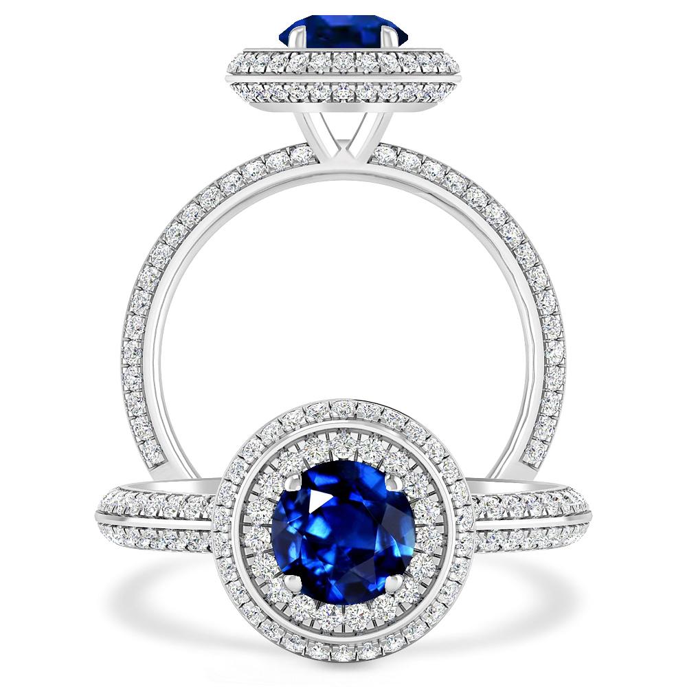 White Gold - Sapphire