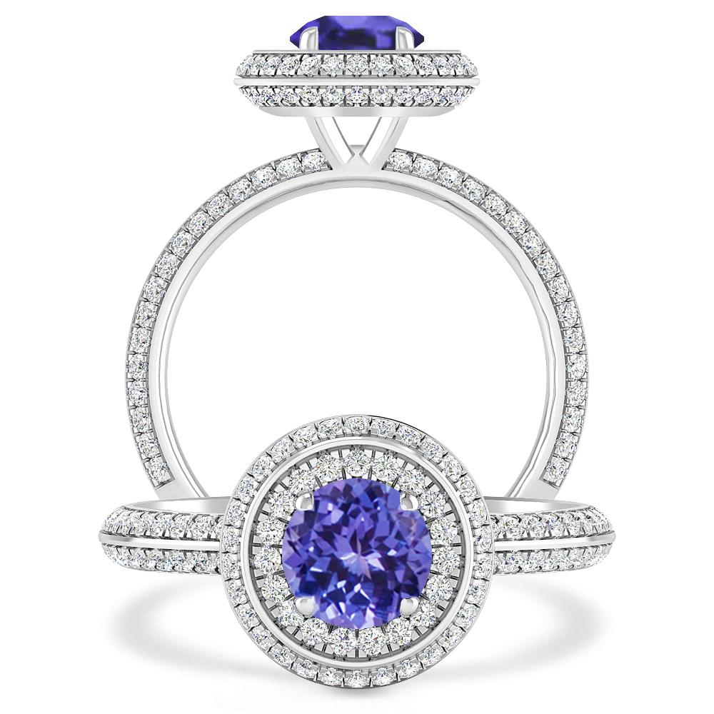 White Gold - Tanzanite