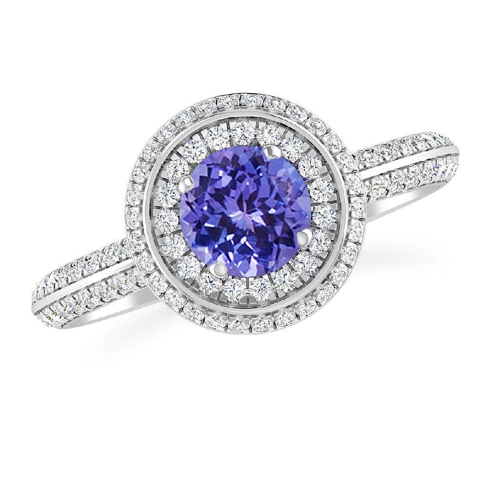 White Gold - Tanzanite