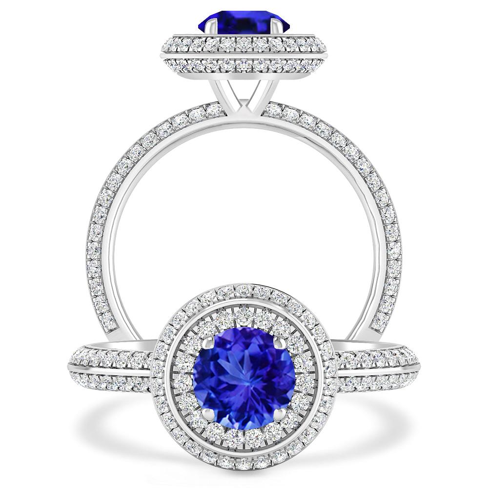 White Gold - Tanzanite