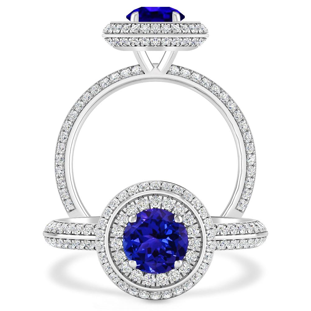 White Gold - Tanzanite