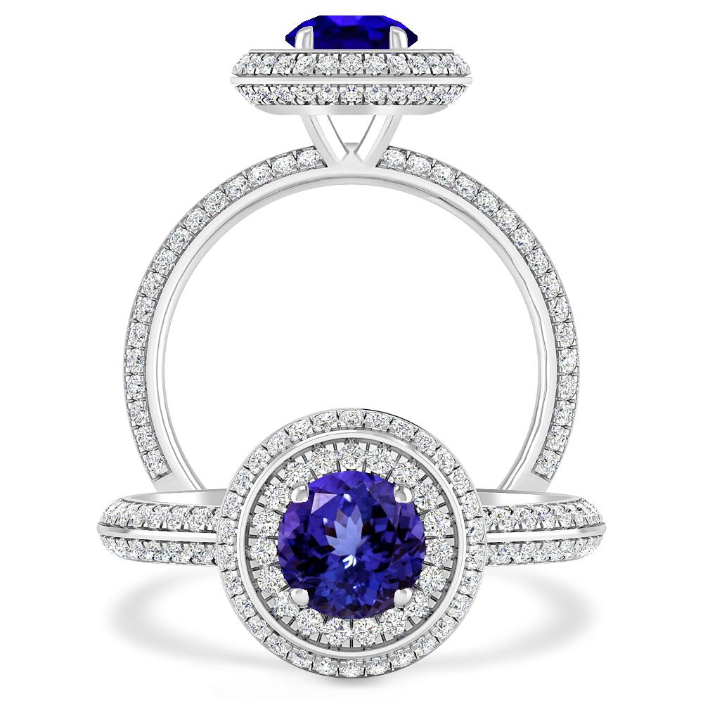 White Gold - Tanzanite