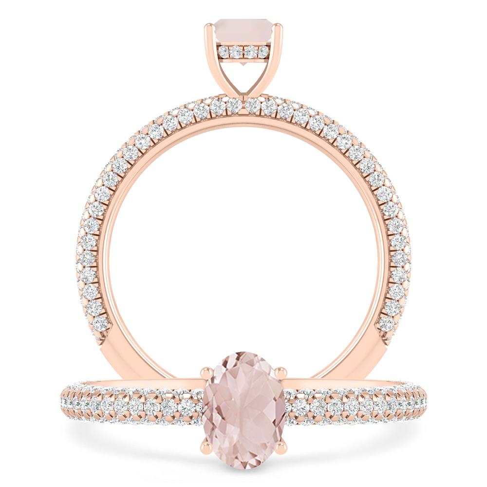 Rose Gold - Morganite