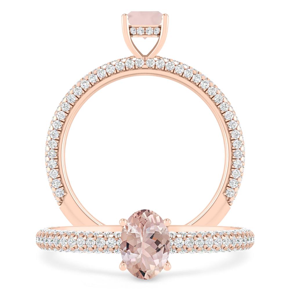 Rose Gold - Morganite