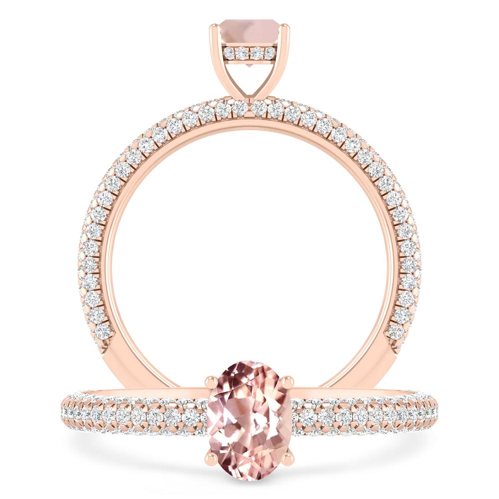 Rose Gold - Morganite