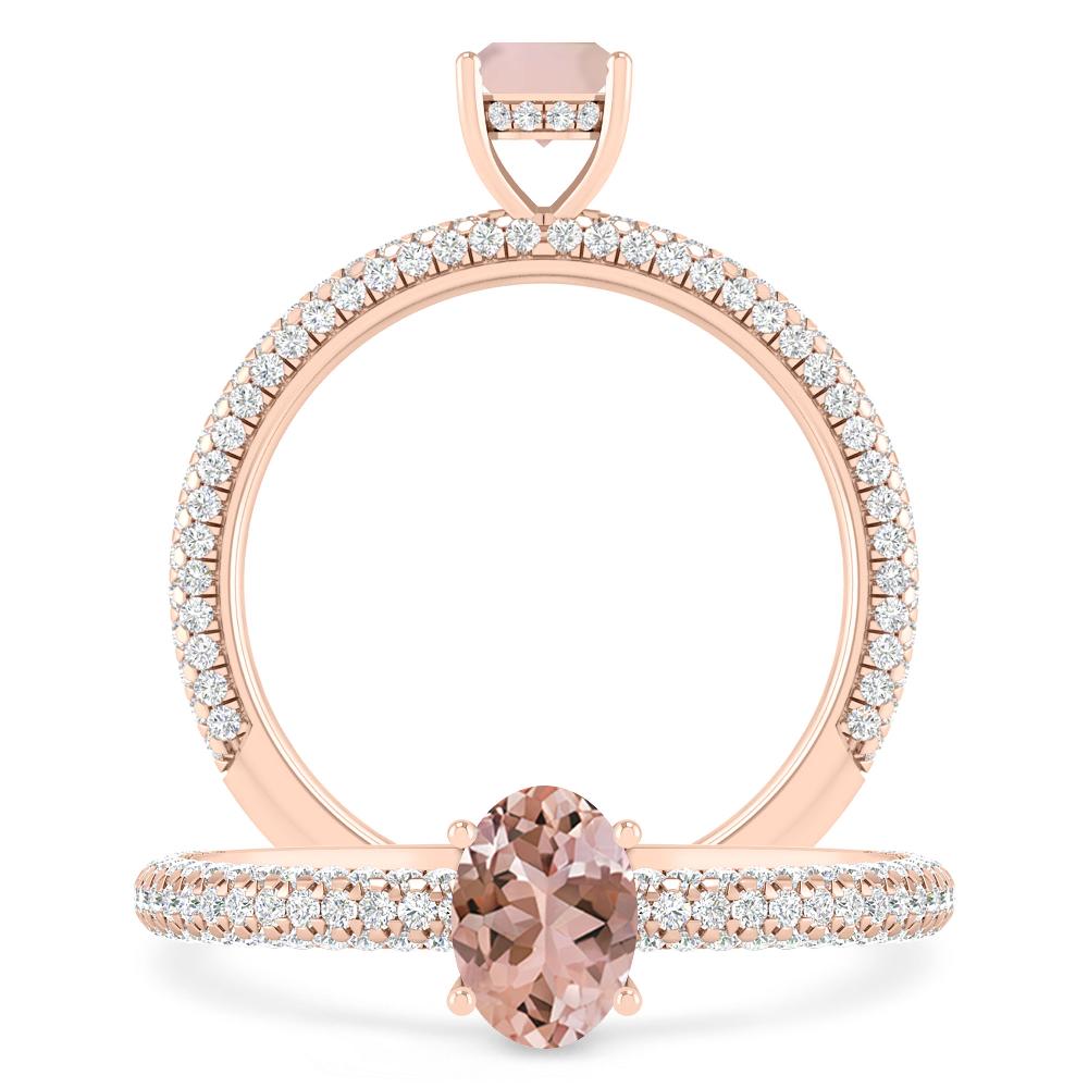 Rose Gold - Morganite