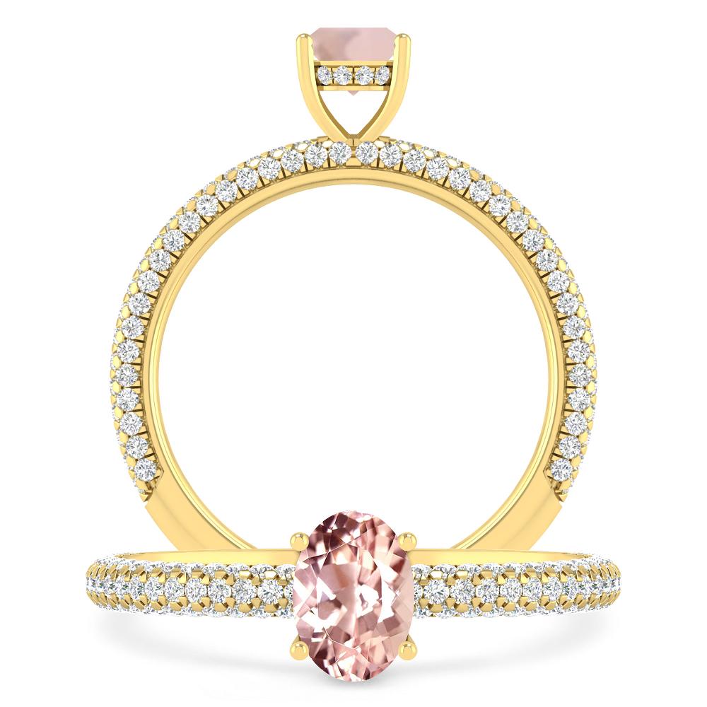 Yellow Gold - Morganite