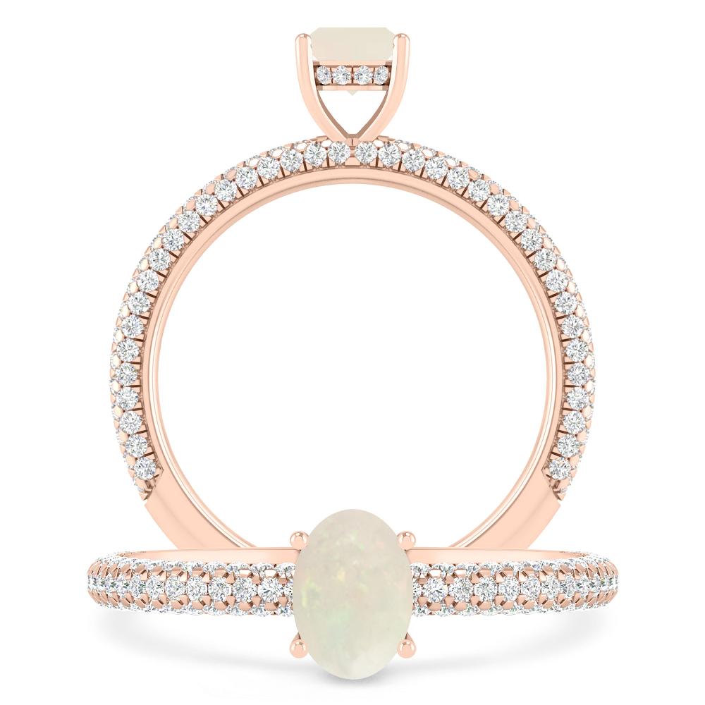 Rose Gold - Opal