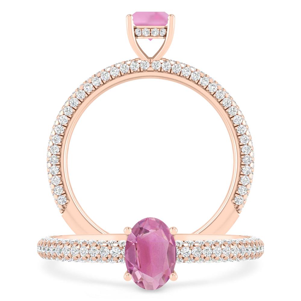 Rose Gold - Pink Tourmaline