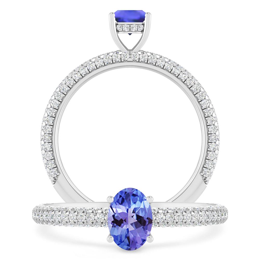 White Gold - Tanzanite