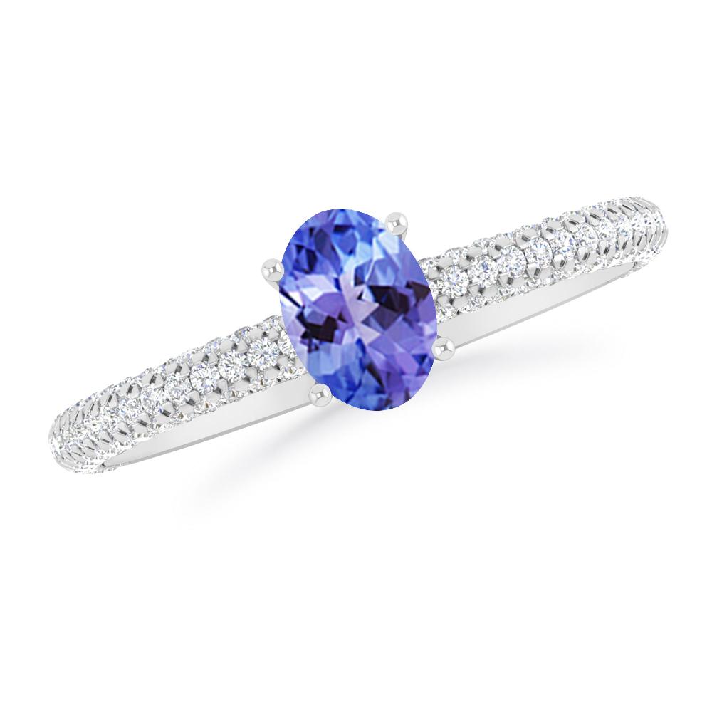 White Gold - Tanzanite