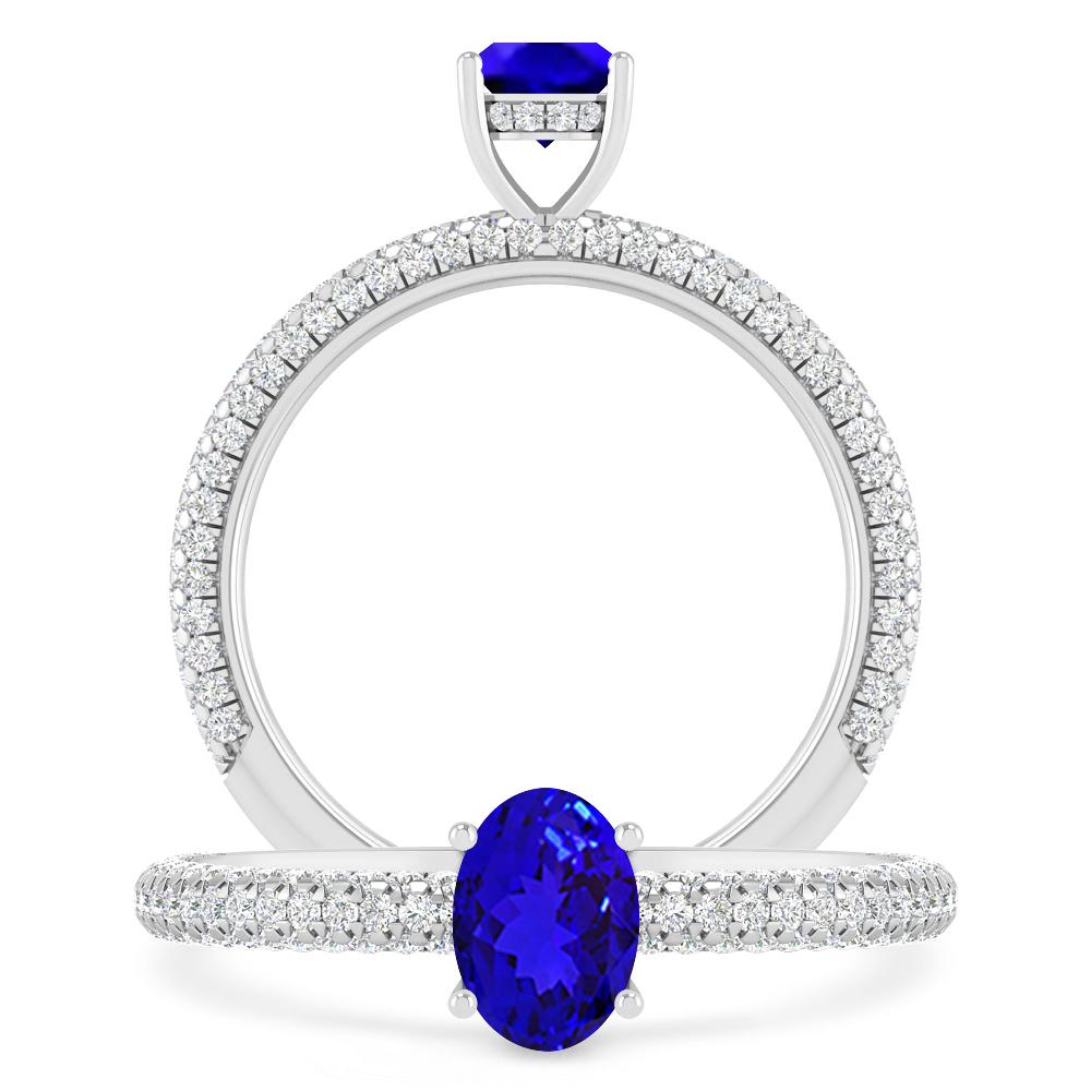 White Gold - Tanzanite