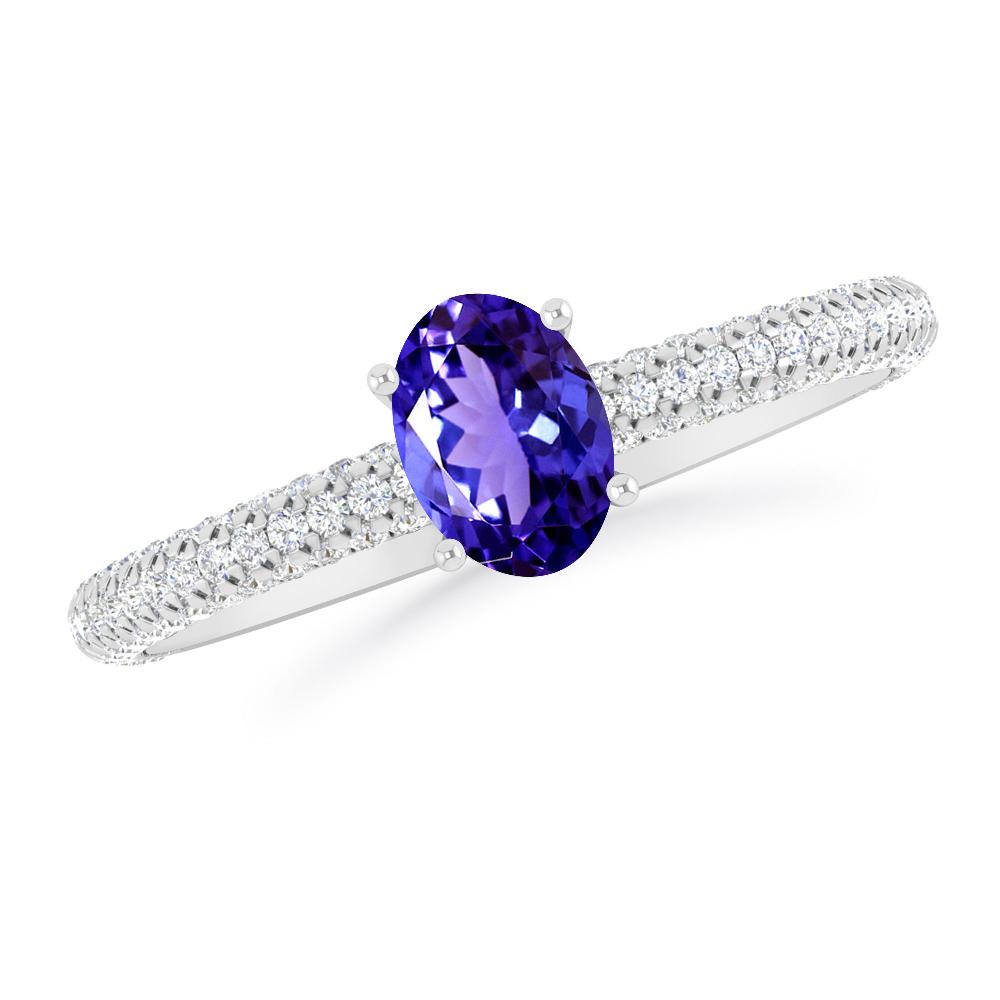 White Gold - Tanzanite