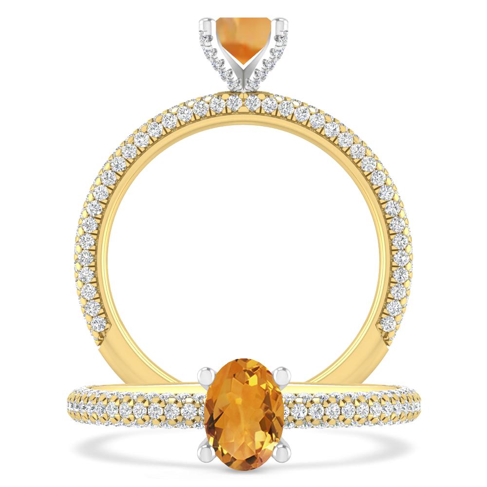 Yellow Gold - Citrine