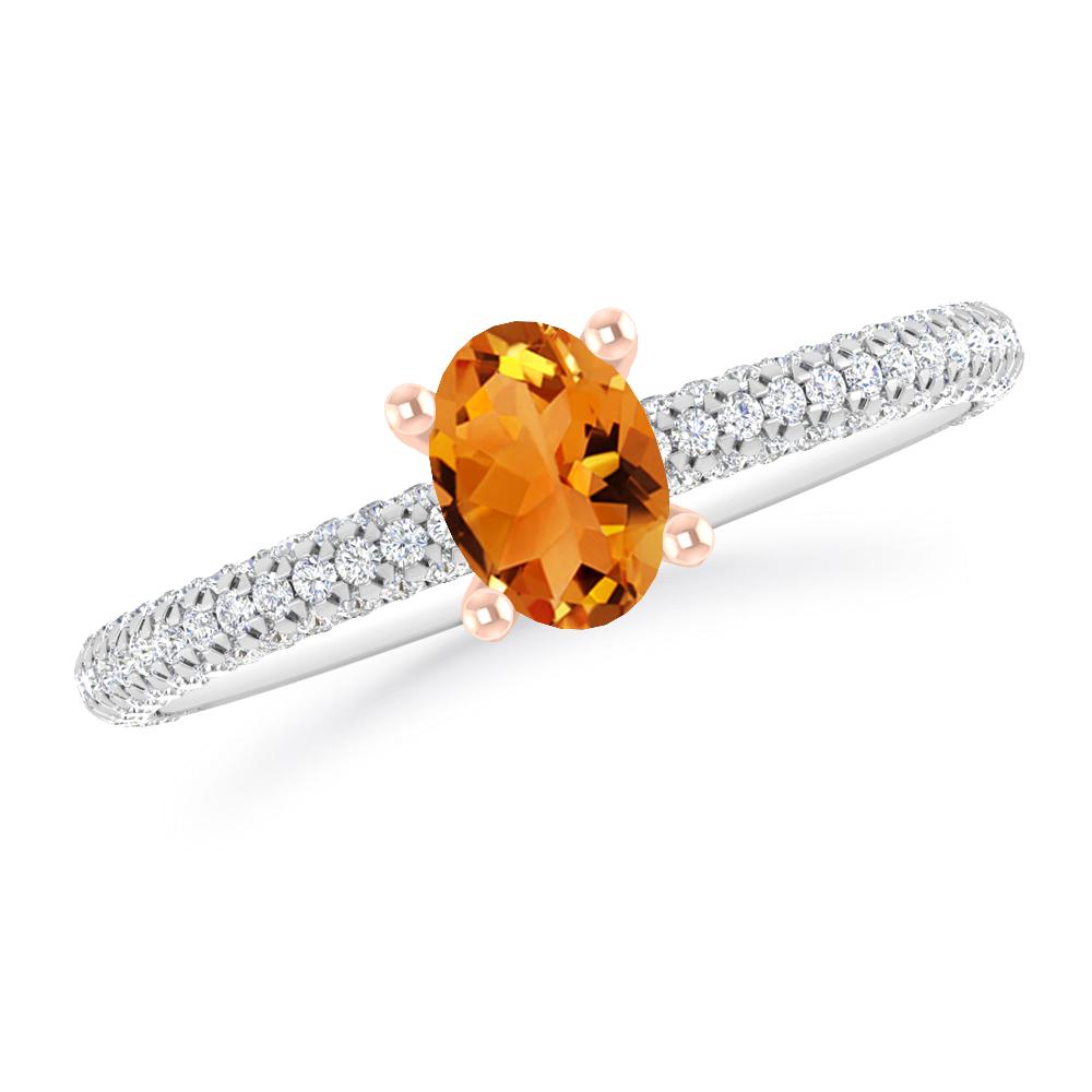 White Gold - Citrine