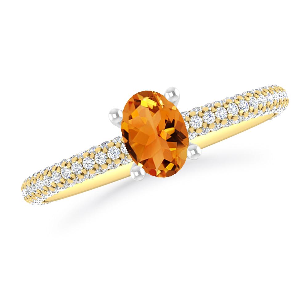 Yellow Gold - Citrine