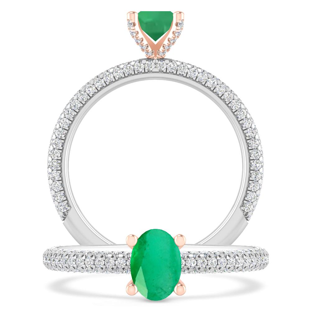 White Gold - Emerald