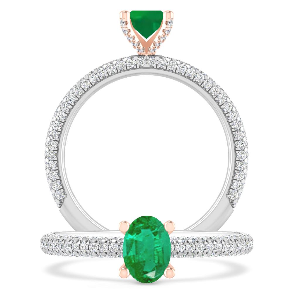 White Gold - Emerald