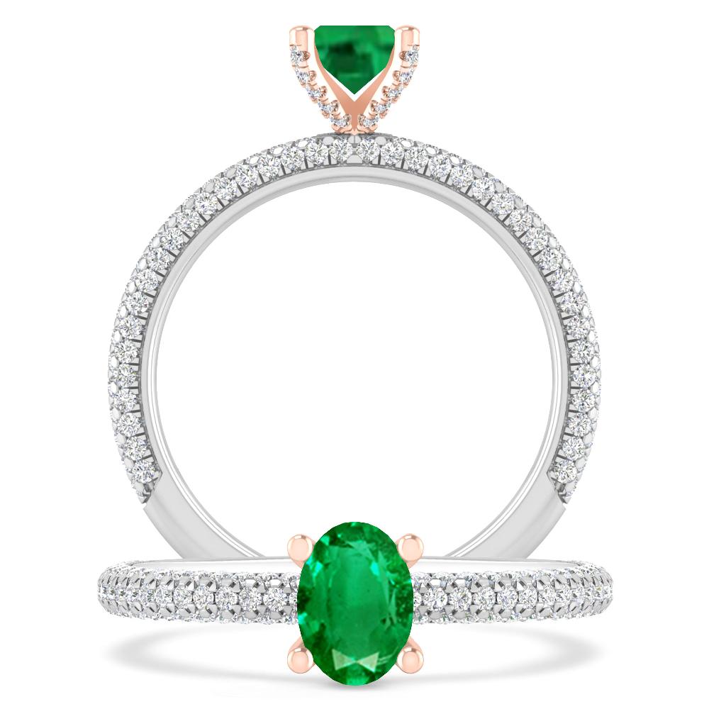 White Gold - Emerald