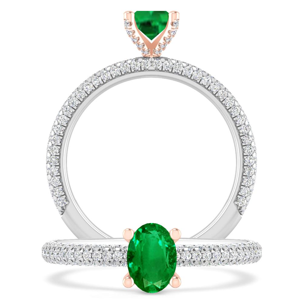 White Gold - Emerald