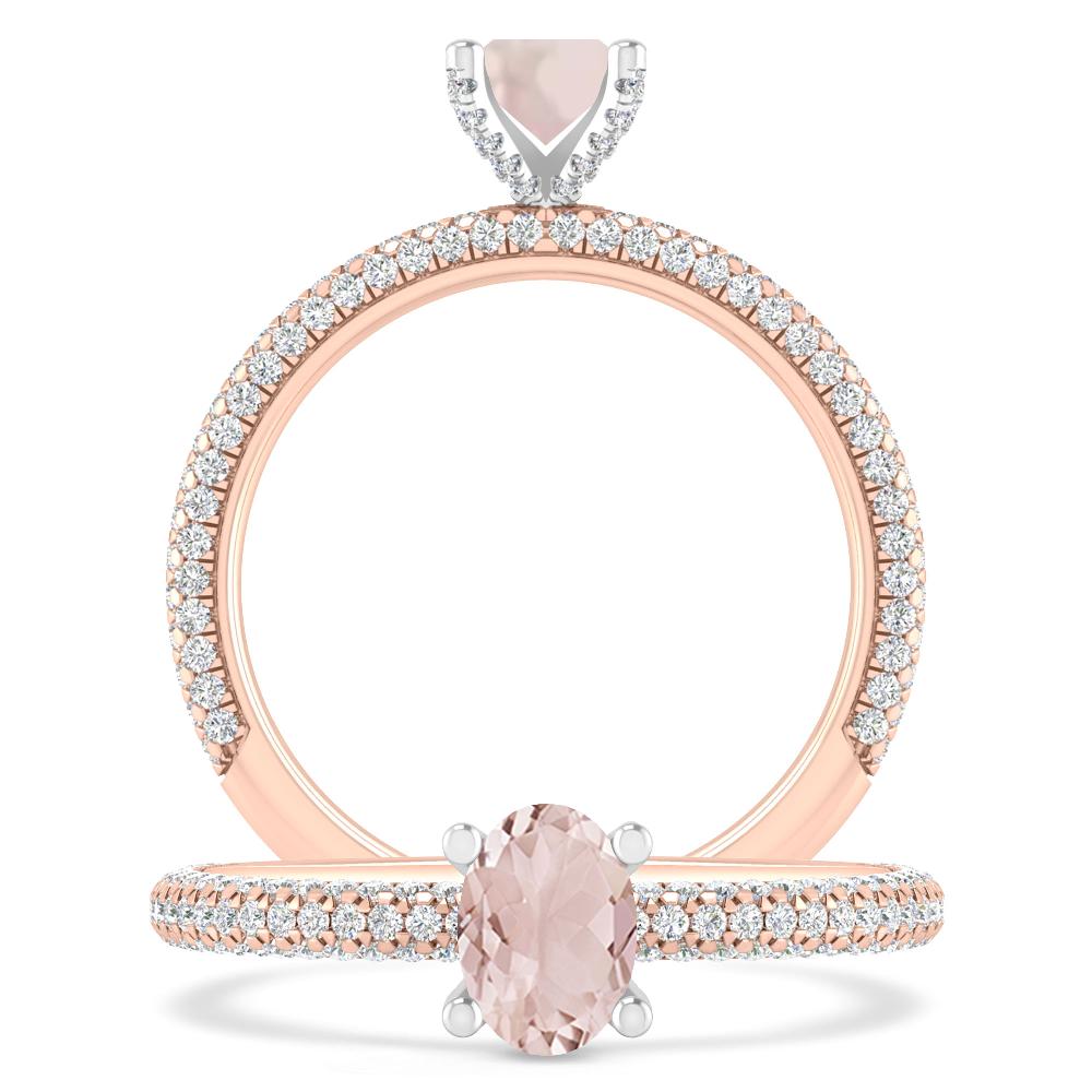 Rose Gold - Morganite