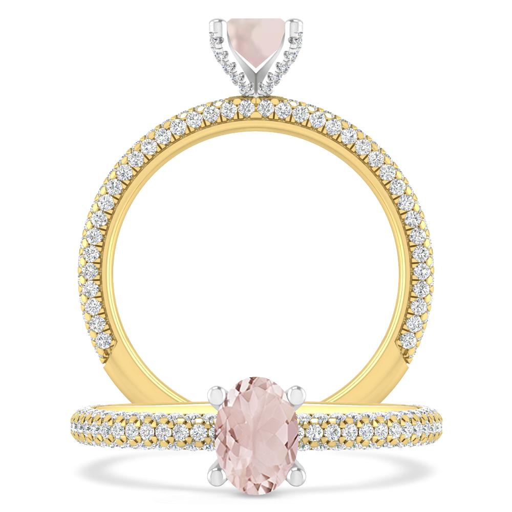 Yellow Gold - Morganite