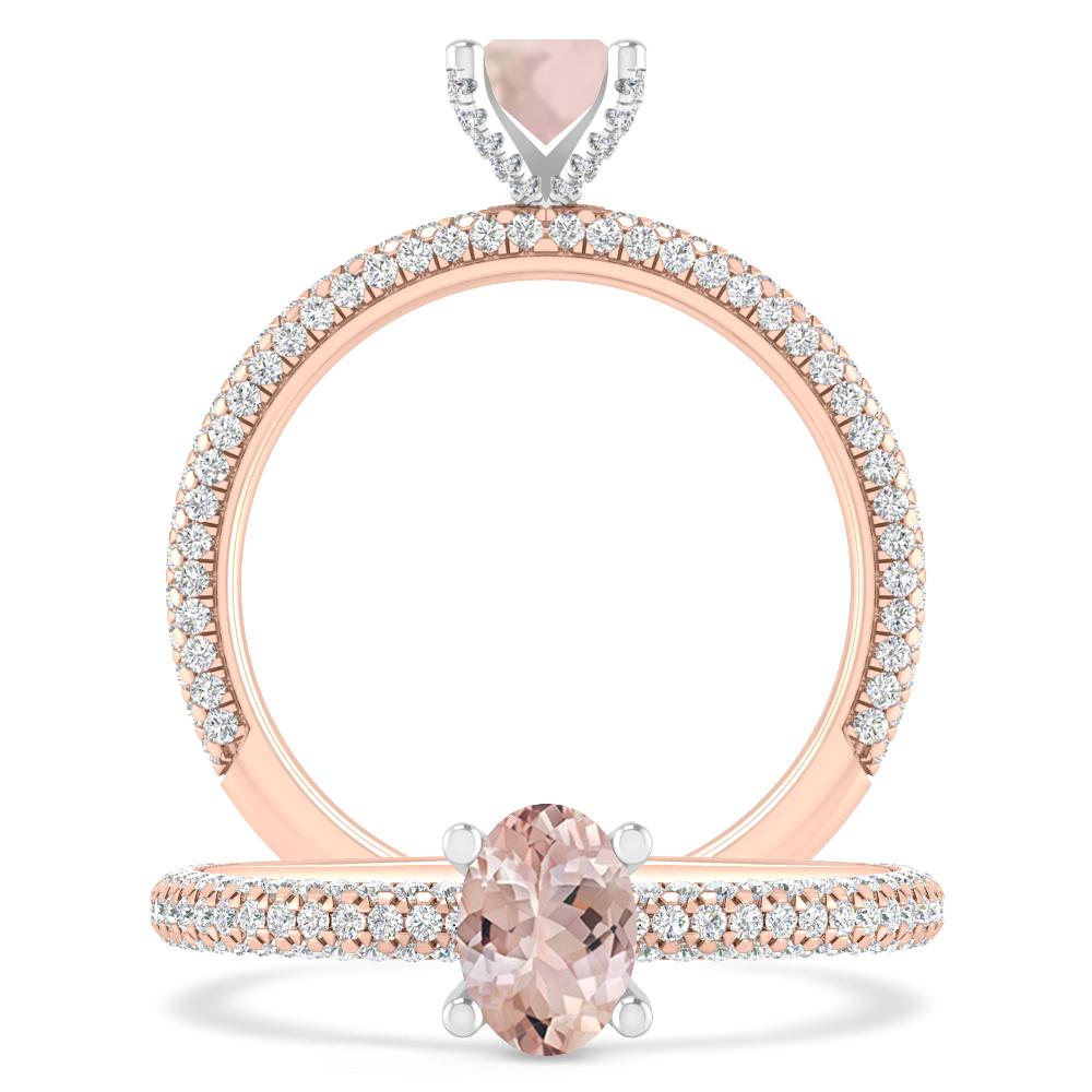 Rose Gold - Morganite