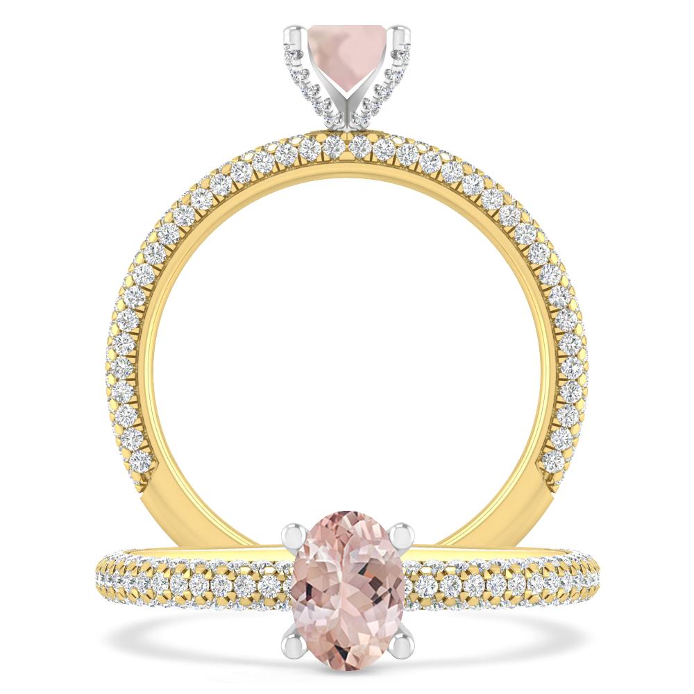 Yellow Gold - Morganite