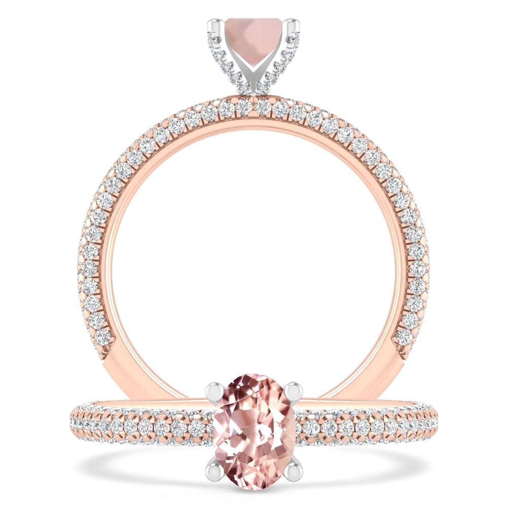 Rose Gold - Morganite