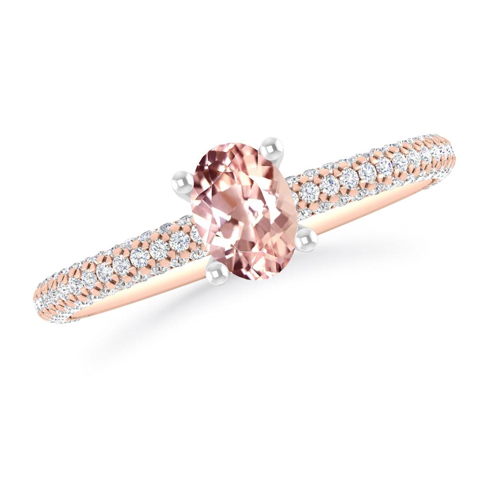 Rose Gold - Morganite