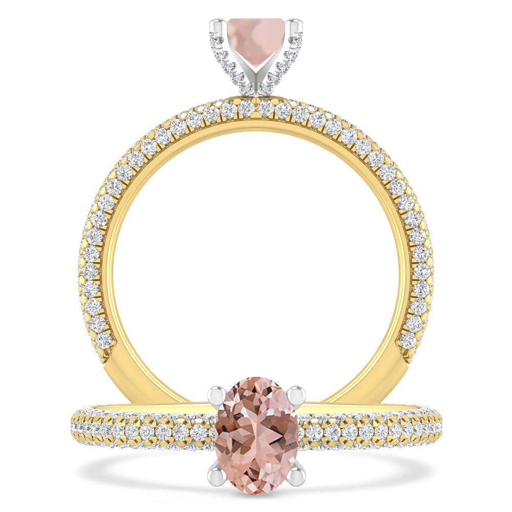 Yellow Gold - Morganite