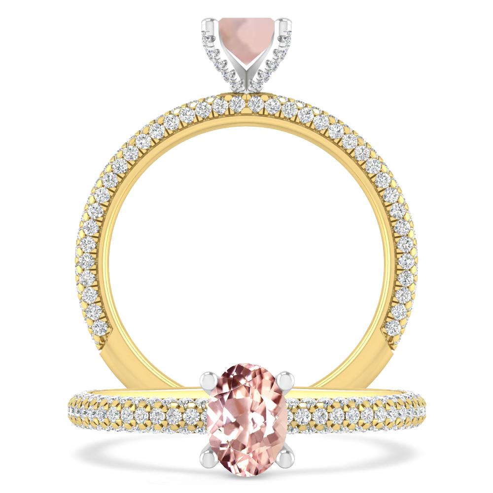 Yellow Gold - Morganite