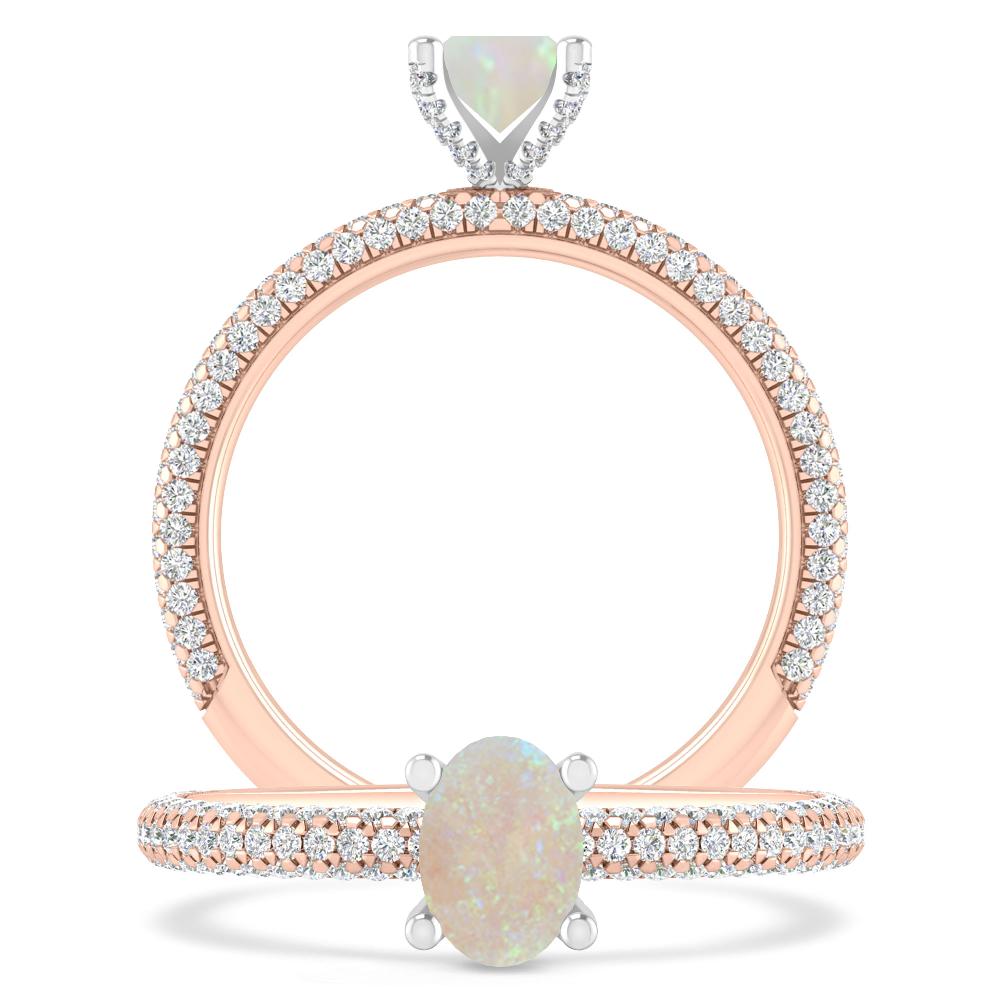 Rose Gold - Opal