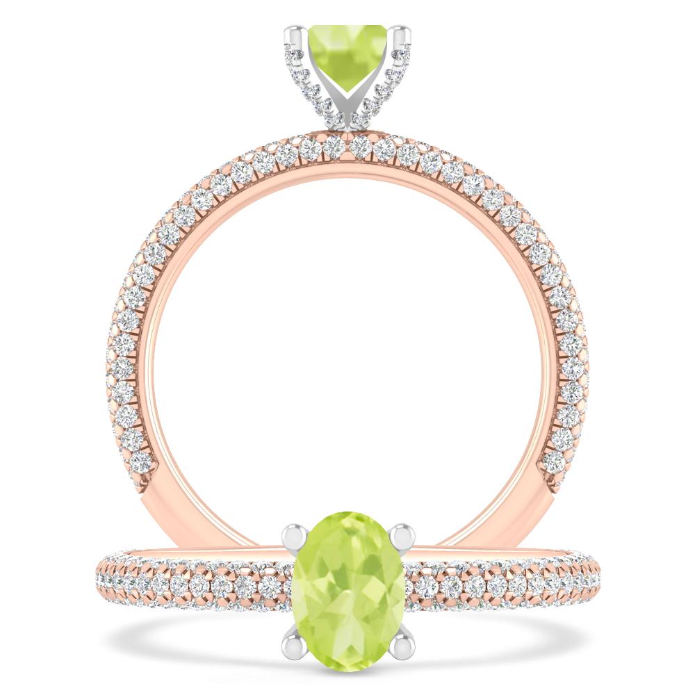 Rose Gold - Peridot