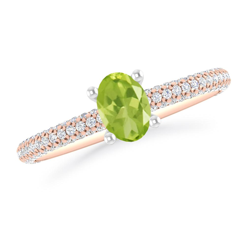 Rose Gold - Peridot