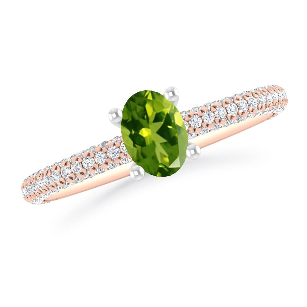 Rose Gold - Peridot