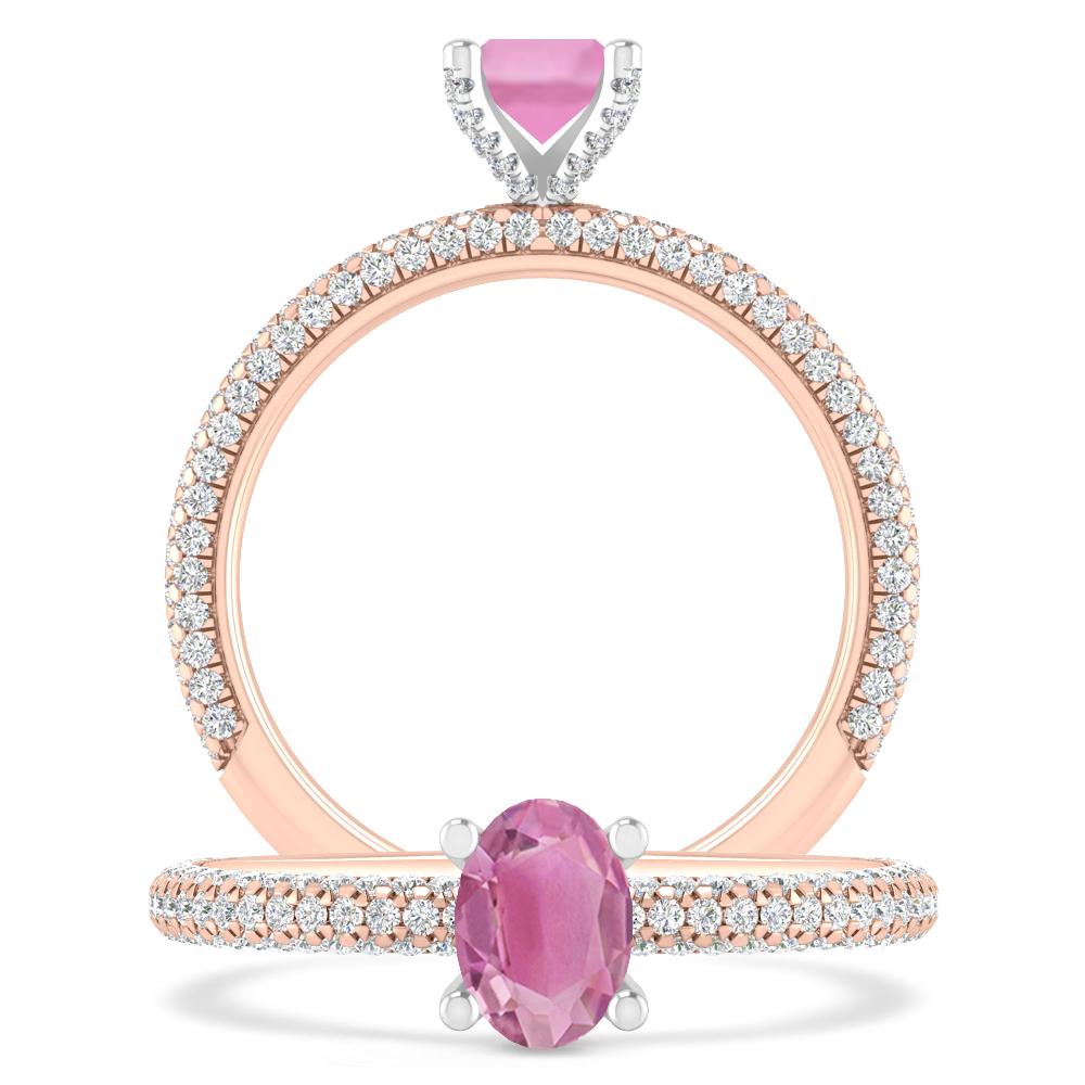 Rose Gold - Pink Tourmaline