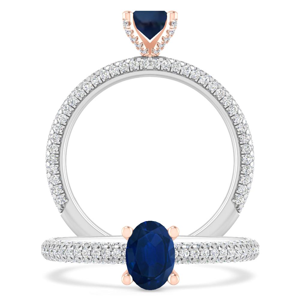 White Gold - Sapphire