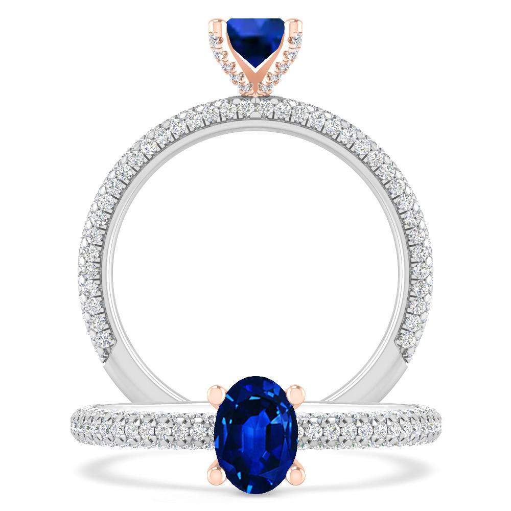 White Gold - Sapphire