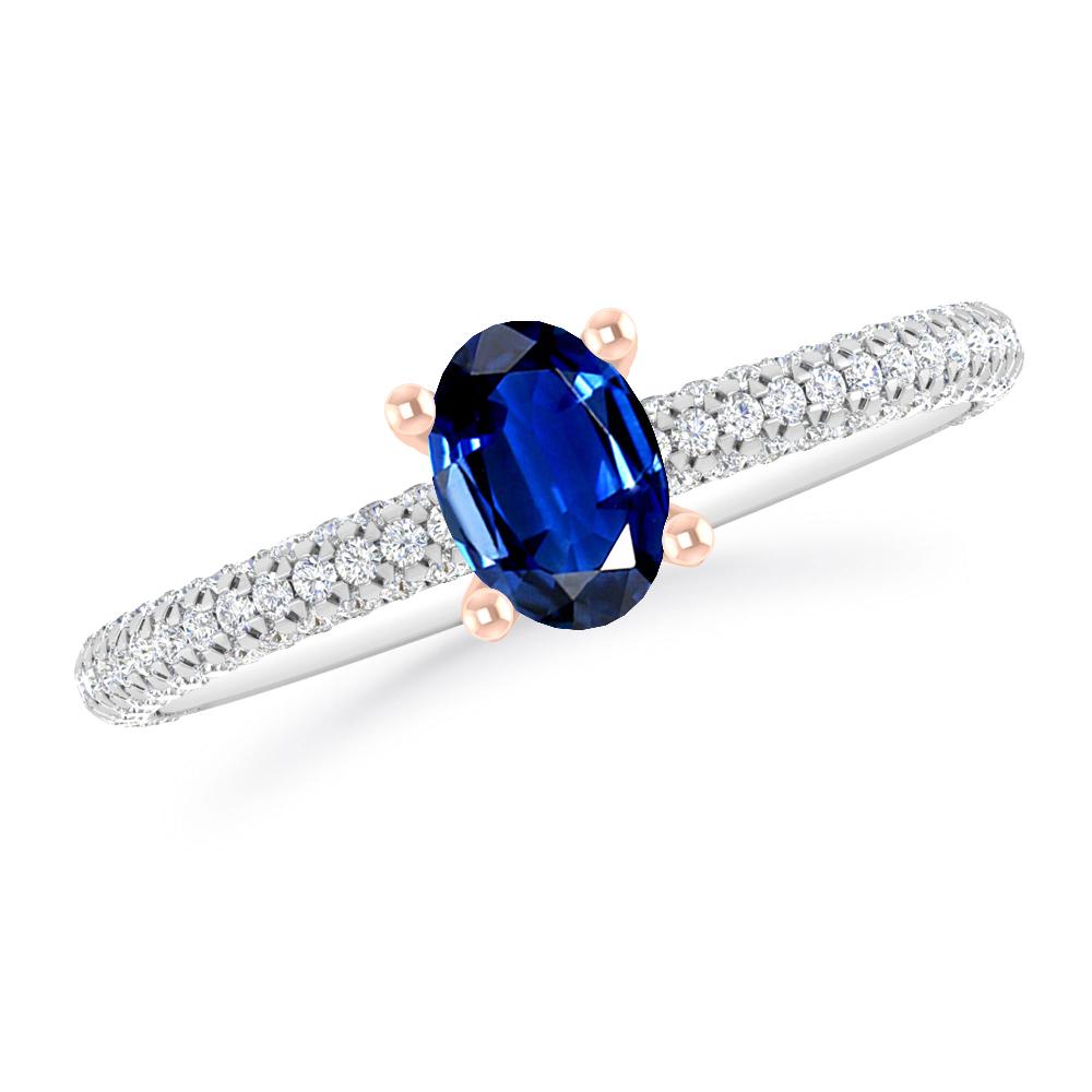 White Gold - Sapphire