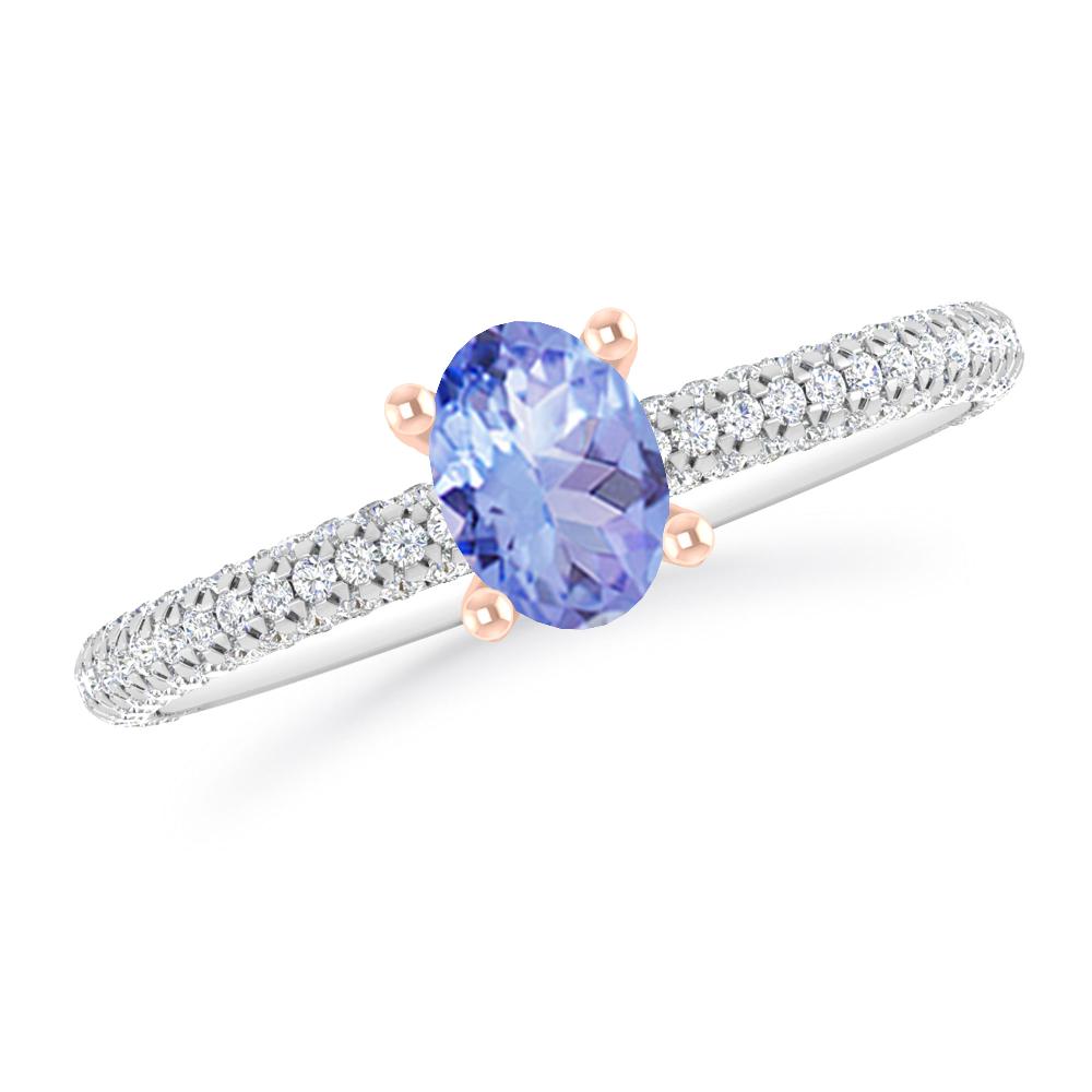 White Gold - Tanzanite