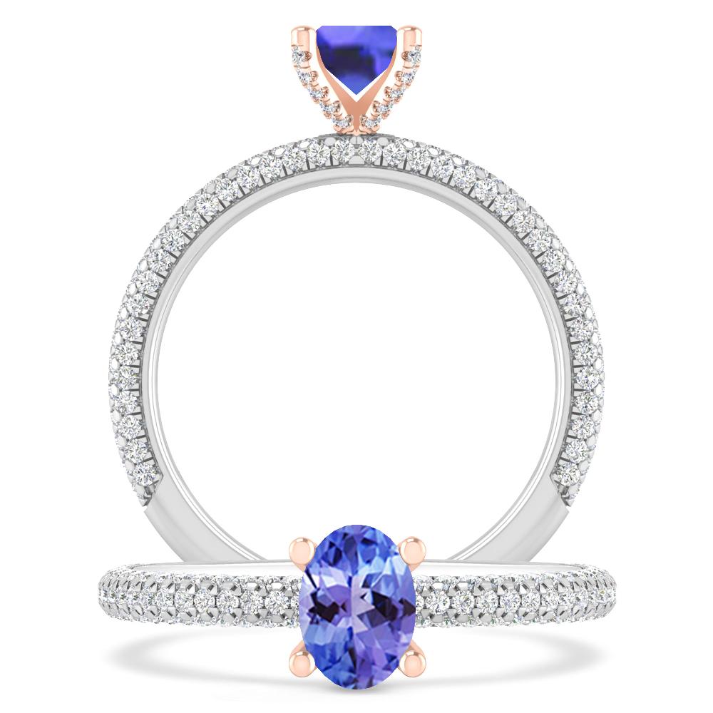 White Gold - Tanzanite