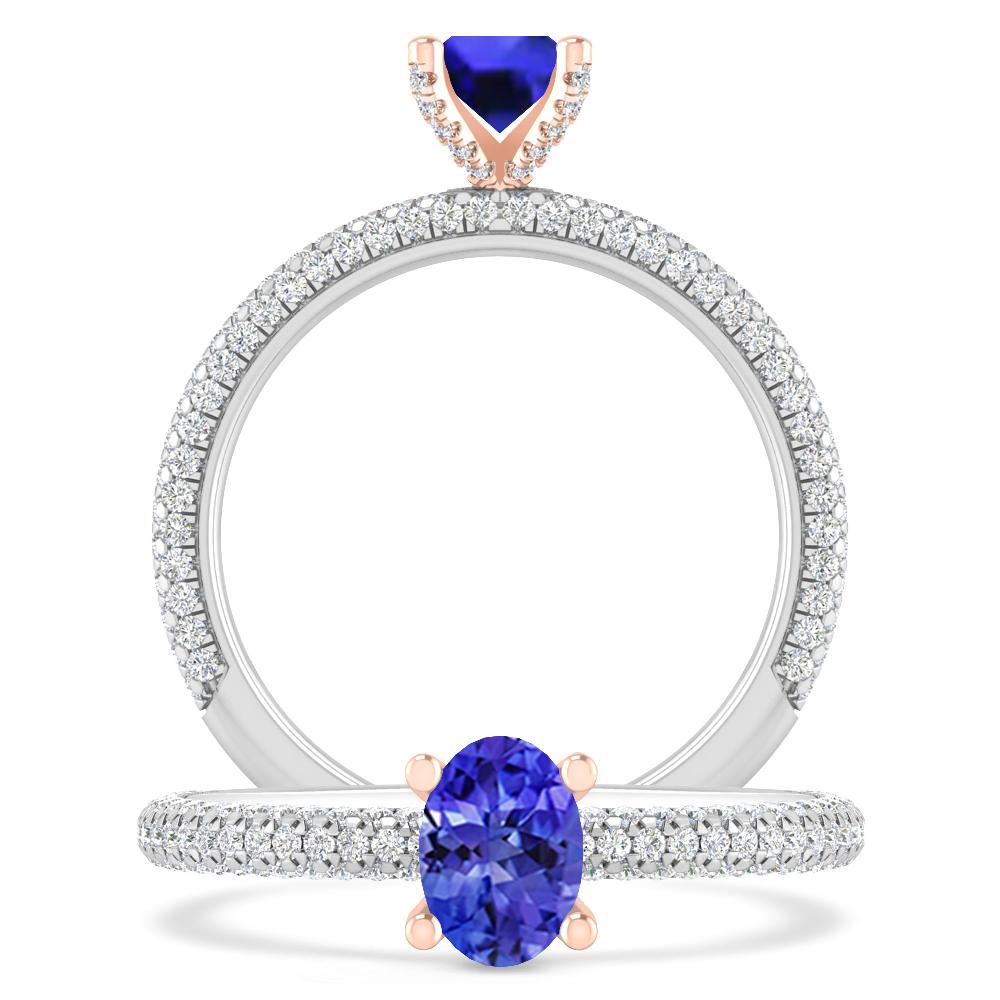 White Gold - Tanzanite