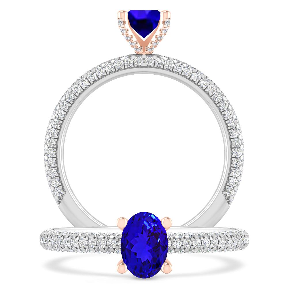 White Gold - Tanzanite