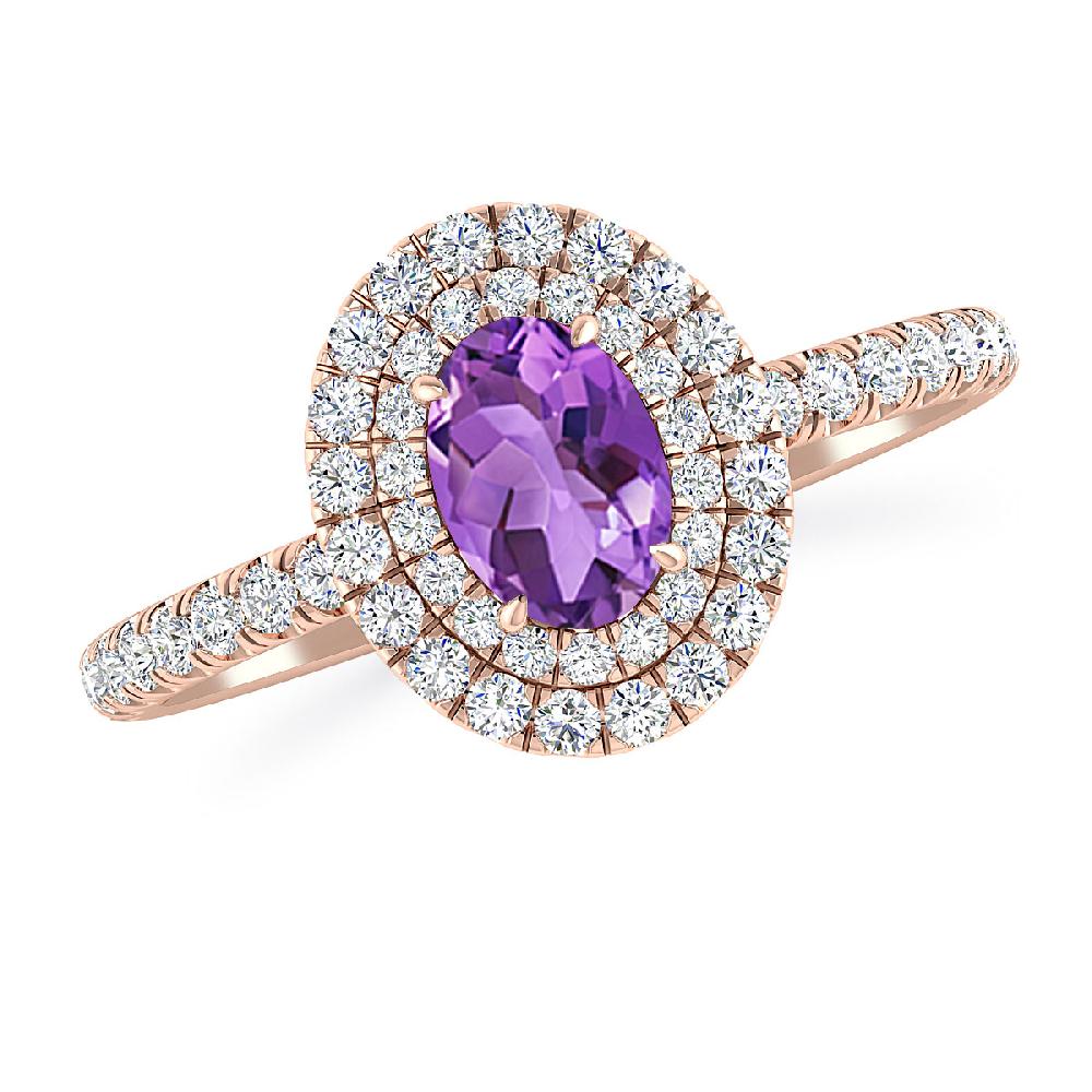 Rose Gold - Amethyst