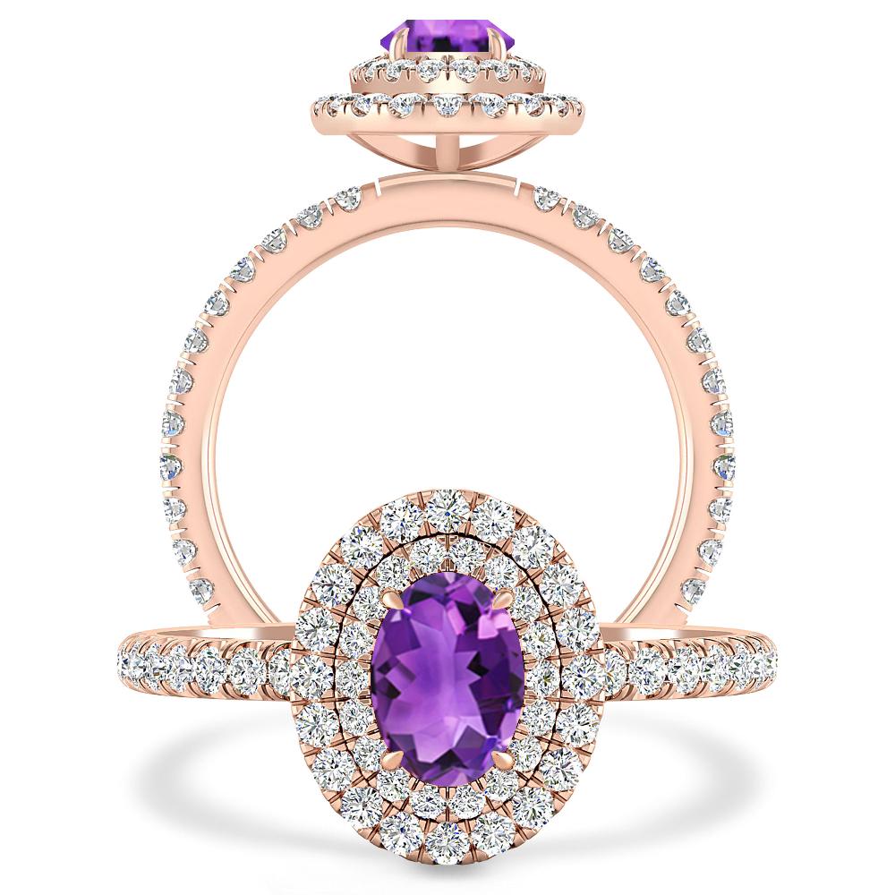 Rose Gold - Amethyst