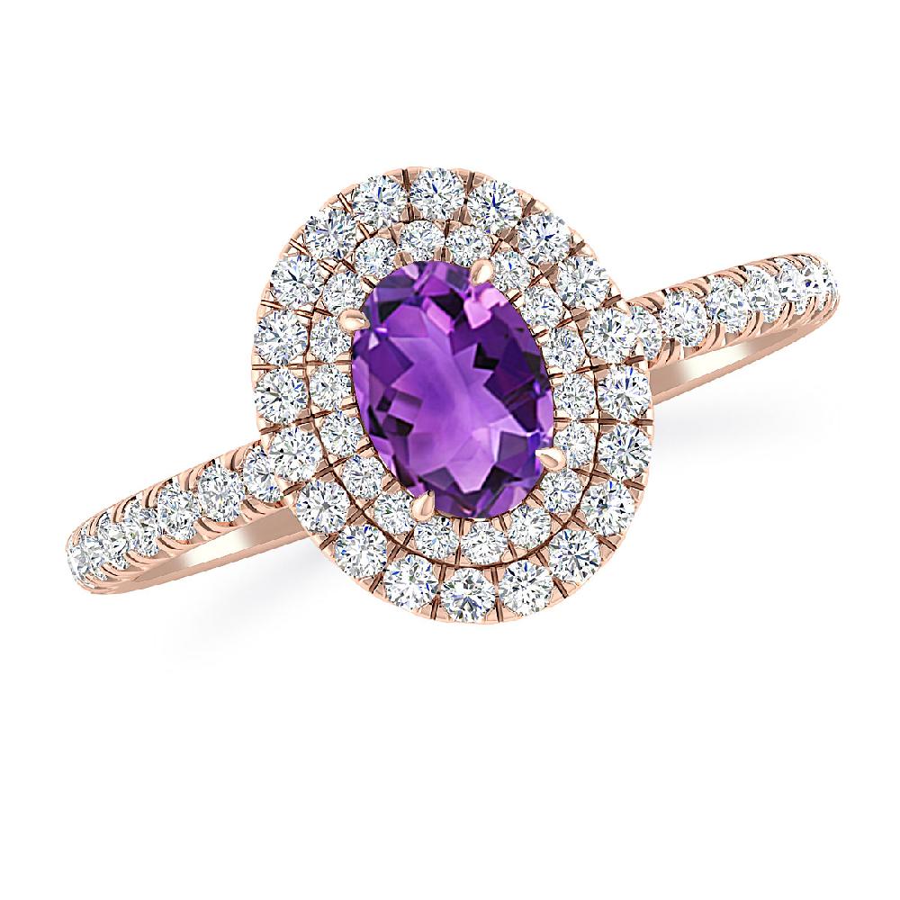 Rose Gold - Amethyst