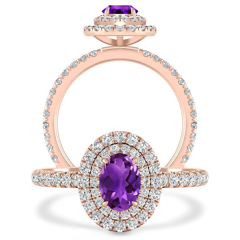 Rose Gold - Amethyst