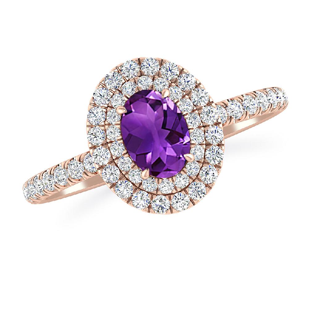 Rose Gold - Amethyst